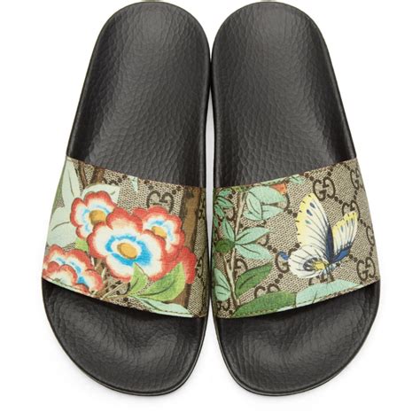 gucci tian slide replica|gucci shoes stitching.